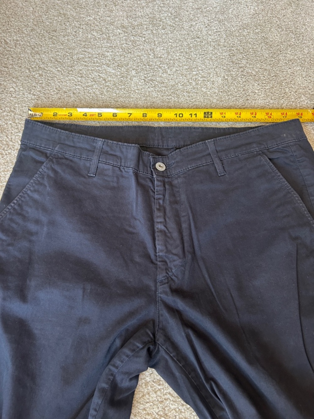Mens AG “The Lux Khaki” pants - Picture 10 of 12